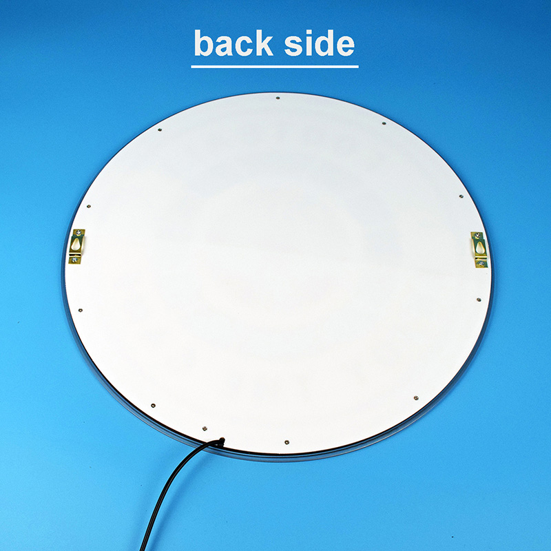 Back side of the Celtic FC LED panel showing wall mounts